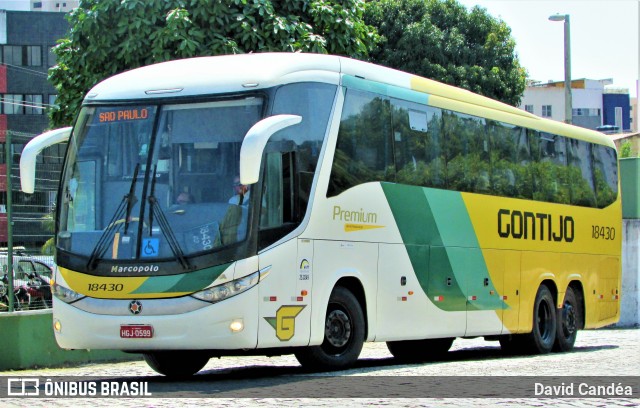 Empresa Gontijo de Transportes 18430 na cidade de Fortaleza, Ceará, Brasil, por David Candéa. ID da foto: 9271549.