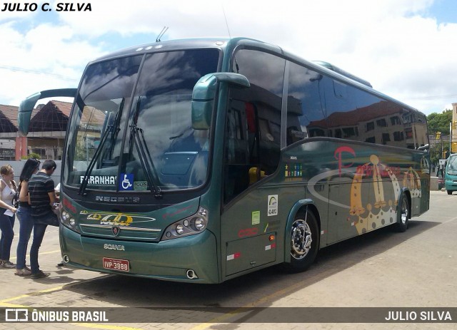 Paranhama Turismo 0210 na cidade de Porto Alegre, Rio Grande do Sul, Brasil, por JULIO SILVA. ID da foto: 9272300.