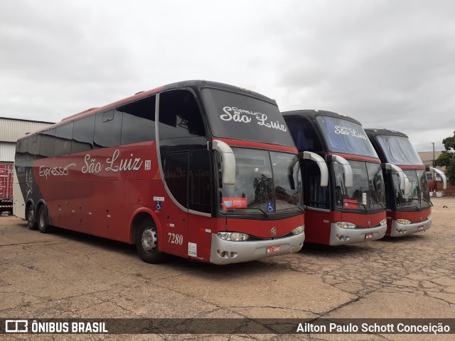 Expresso São Luiz GARAGEM na cidade de Cuiabá, Mato Grosso, Brasil, por Ailton Paulo Schott Conceição. Número da foto: #9272870.