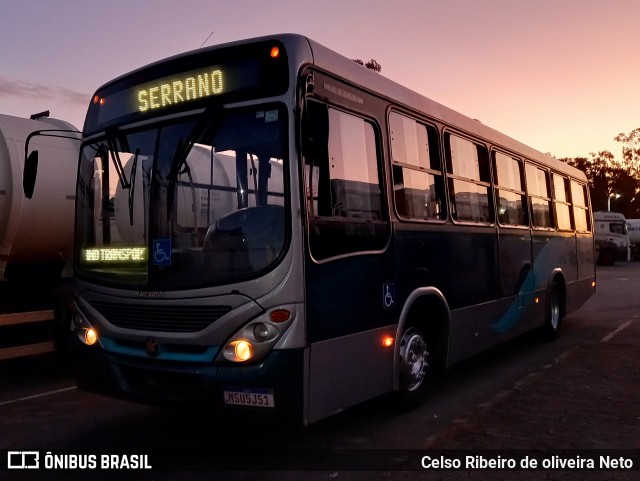 Serrano Transportes 4077 na cidade de Serra, Espírito Santo, Brasil, por Celso Ribeiro de oliveira Neto. Número da foto: #9270626.