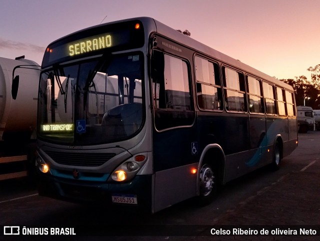 Serrano Transportes 4077 na cidade de Serra, Espírito Santo, Brasil, por Celso Ribeiro de oliveira Neto. ID da foto: 9270626.