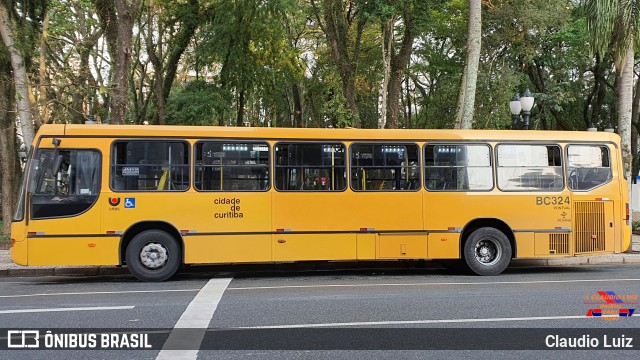 Transporte Coletivo Glória BC324 na cidade de Curitiba, Paraná, Brasil, por Claudio Luiz. Número da foto: #9274125.