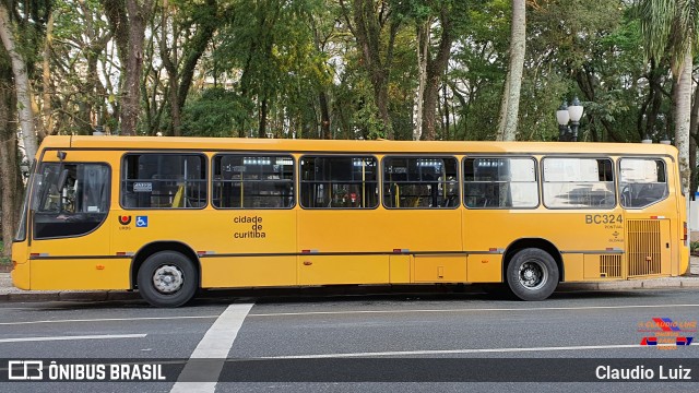 Transporte Coletivo Glória BC324 na cidade de Curitiba, Paraná, Brasil, por Claudio Luiz. ID da foto: 9274125.