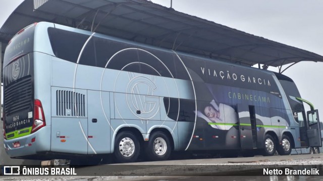 Viação Garcia 8674 na cidade de Curitiba, Paraná, Brasil, por Netto Brandelik. Número da foto: #9273925.