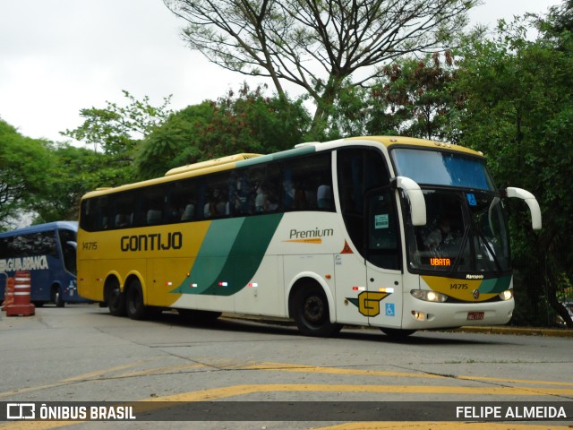 Empresa Gontijo de Transportes 14715 na cidade de São Paulo, São Paulo, Brasil, por FELIPE ALMEIDA. Número da foto: #9275178.