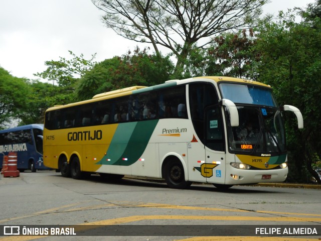 Empresa Gontijo de Transportes 14715 na cidade de São Paulo, São Paulo, Brasil, por FELIPE ALMEIDA. ID da foto: 9275178.