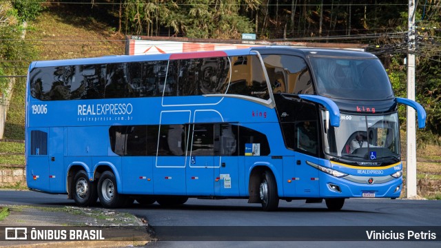 Real Expresso 19006 na cidade de Joinville, Santa Catarina, Brasil, por Vinicius Petris. ID da foto: 9273558.