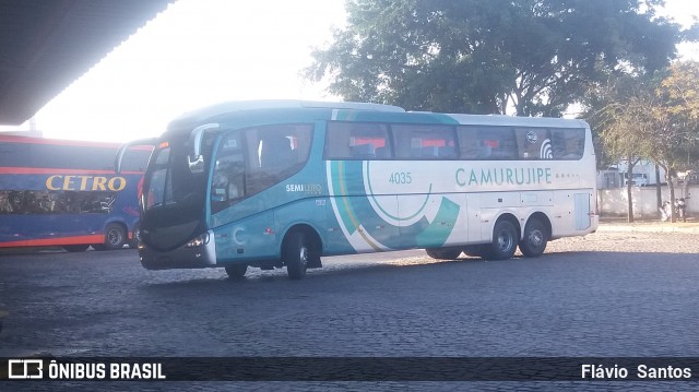 Auto Viação Camurujipe 4035 na cidade de Vitória da Conquista, Bahia, Brasil, por Flávio  Santos. ID da foto: 9274775.