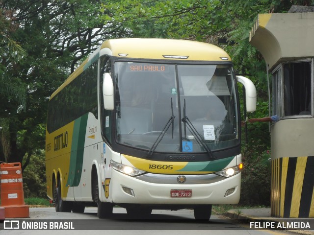 Empresa Gontijo de Transportes 18605 na cidade de São Paulo, São Paulo, Brasil, por FELIPE ALMEIDA. ID da foto: 9274773.