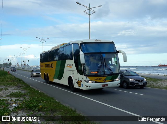 Empresa Gontijo de Transportes 14830 na cidade de Maceió, Alagoas, Brasil, por Luiz Fernando. ID da foto: 9278217.