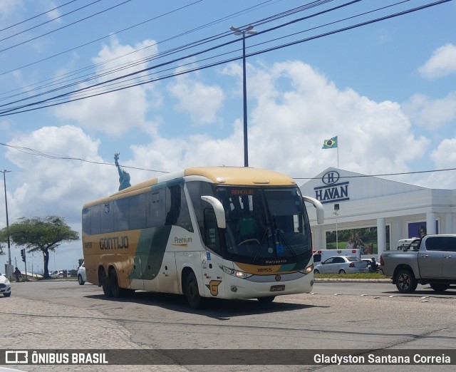 Empresa Gontijo de Transportes 18155 na cidade de Aracaju, Sergipe, Brasil, por Gladyston Santana Correia. ID da foto: 9278676.