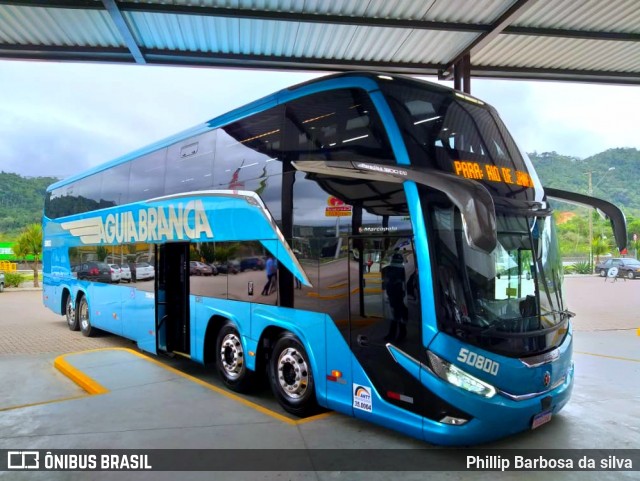 Viação Águia Branca 50800 na cidade de Guaratinguetá, São Paulo, Brasil, por Phillip Barbosa da silva. Número da foto: #9276431.