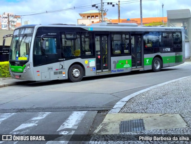 Viação Santa Brígida 1 1758 na cidade de São Paulo, São Paulo, Brasil, por Phillip Barbosa da silva. Número da foto: #9277038.
