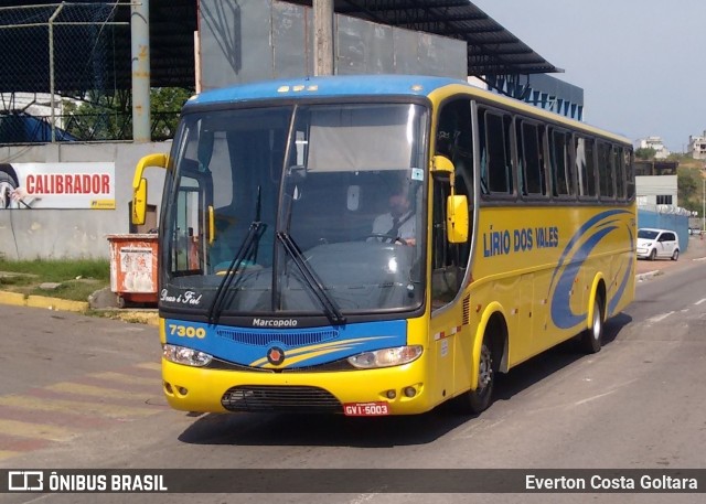 Viação Lírio dos Vales 7300 na cidade de Cariacica, Espírito Santo, Brasil, por Everton Costa Goltara. ID da foto: 9276842.