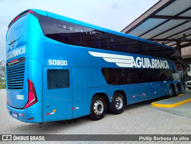 Viação Águia Branca 50800 na cidade de Guaratinguetá, São Paulo, Brasil, por Phillip Barbosa da silva. Número da foto: #9276435.
