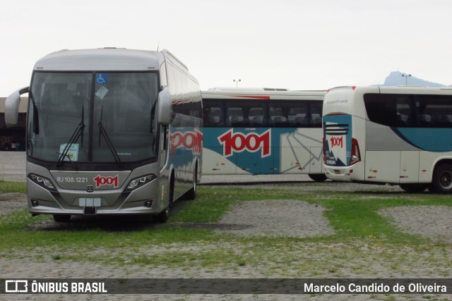 Auto Viação 1001 RJ 108.1221 na cidade de Rio de Janeiro, Rio de Janeiro, Brasil, por Marcelo Candido de Oliveira. ID da foto: 9276401.