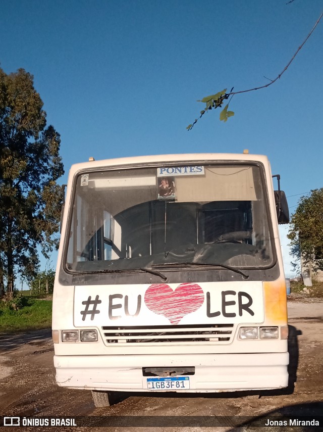 Ônibus Particulares #euamoler na cidade de Caçapava do Sul, Rio Grande do Sul, Brasil, por Jonas Miranda. ID da foto: 9277163.