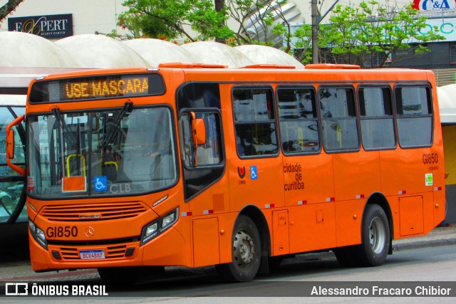 Viação Cidade Sorriso GI850 na cidade de Curitiba, Paraná, Brasil, por Alessandro Fracaro Chibior. ID da foto: 9276596.