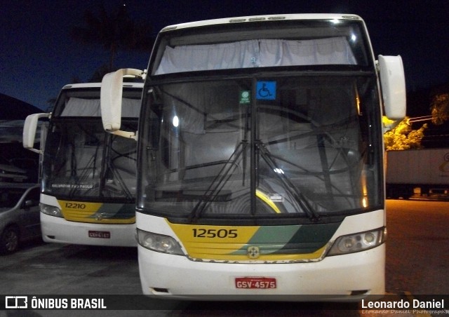 Empresa Gontijo de Transportes 12505 na cidade de Paraíba do Sul, Rio de Janeiro, Brasil, por Leonardo Daniel. ID da foto: 9276473.