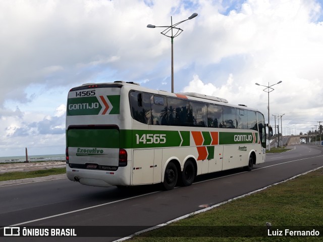 Empresa Gontijo de Transportes 14565 na cidade de Maceió, Alagoas, Brasil, por Luiz Fernando. Número da foto: #9278184.