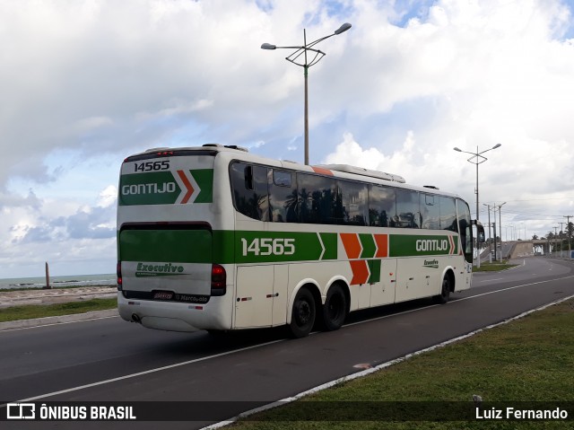 Empresa Gontijo de Transportes 14565 na cidade de Maceió, Alagoas, Brasil, por Luiz Fernando. ID da foto: 9278184.