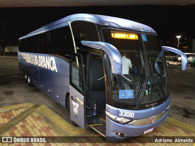 Viação Águia Branca 33010 na cidade de João Monlevade, Minas Gerais, Brasil, por Adriano  Almeida. ID da foto: 9277783.