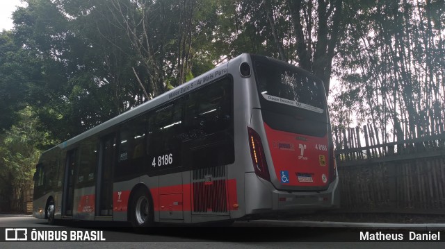 Express Transportes Urbanos Ltda 4 8186 na cidade de São Paulo, São Paulo, Brasil, por Matheus  Daniel. Número da foto: #9277671.