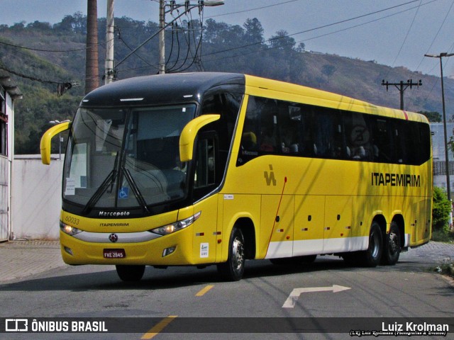 Viação Itapemirim 60033 na cidade de Juiz de Fora, Minas Gerais, Brasil, por Luiz Krolman. ID da foto: 9277381.