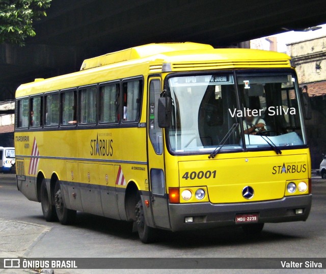 Viação Itapemirim 40001 na cidade de Rio de Janeiro, Rio de Janeiro, Brasil, por Valter Silva. ID da foto: 9277601.