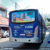 Viação Osasco 21.688 na cidade de Jandira, São Paulo, Brasil, por Michel Nowacki. Número da foto: #:id.