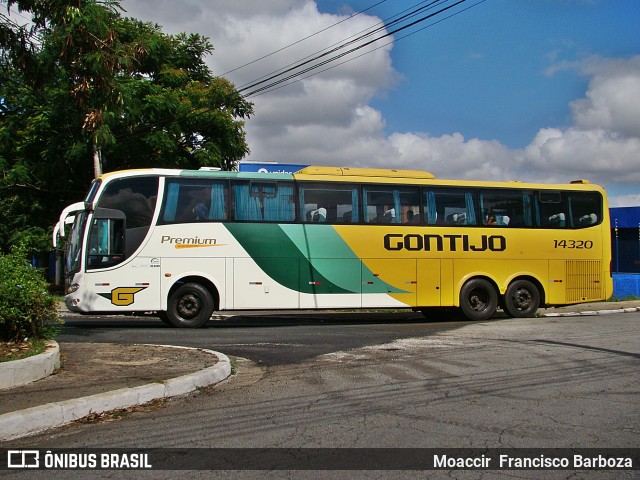 Empresa Gontijo de Transportes 14320 na cidade de São Paulo, São Paulo, Brasil, por Moaccir  Francisco Barboza. ID da foto: 9280475.