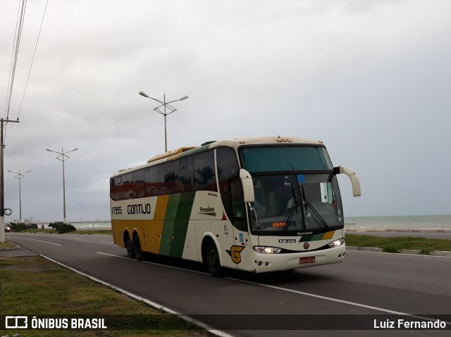 Empresa Gontijo de Transportes 17355 na cidade de Maceió, Alagoas, Brasil, por Luiz Fernando. ID da foto: 9281487.