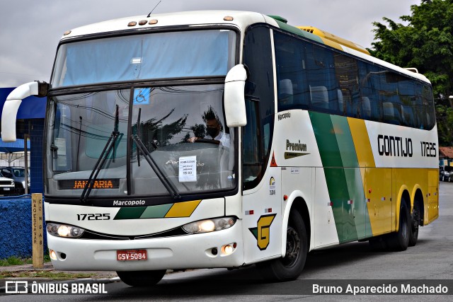 Empresa Gontijo de Transportes 17225 na cidade de São Paulo, São Paulo, Brasil, por Bruno Aparecido Machado. ID da foto: 9282361.