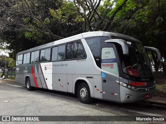 Empresa de Ônibus Pássaro Marron 90606 na cidade de São José dos Campos, São Paulo, Brasil, por Marcelo Souza. Número da foto: #9281687.