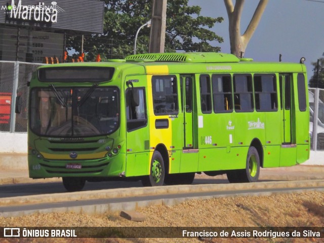 Transcol Transportes Coletivos 04446 na cidade de Teresina, Piauí, Brasil, por Francisco de Assis Rodrigues da Silva. Número da foto: #9279804.
