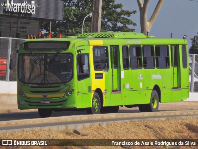 Transcol Transportes Coletivos 04446 na cidade de Teresina, Piauí, Brasil, por Francisco de Assis Rodrigues da Silva. ID da foto: 9279804.