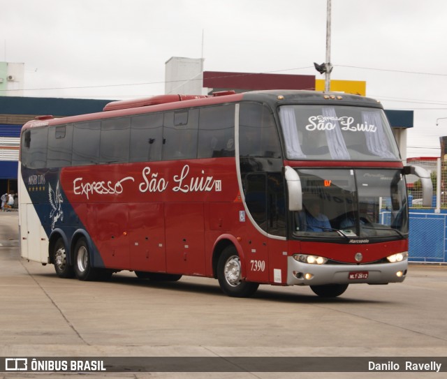 Expresso São Luiz 7390 na cidade de Goiânia, Goiás, Brasil, por Danilo  Ravelly. Número da foto: #9280346.