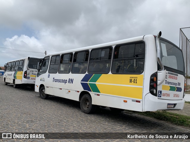 Transcoop RN M-01 na cidade de Extremoz, Rio Grande do Norte, Brasil, por Karlheinz de Souza e Araújo. ID da foto: 9280186.