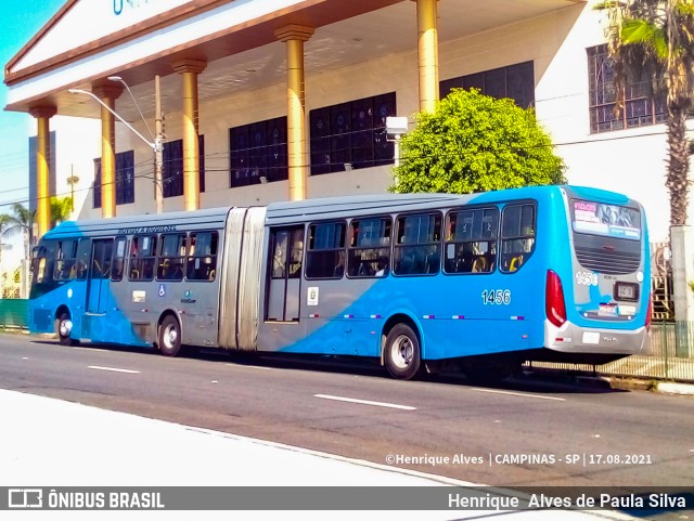 VB Transportes e Turismo 1456 na cidade de Campinas, São Paulo, Brasil, por Henrique Alves de Paula Silva. Número da foto: #9281448.