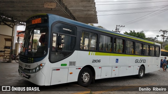 Expresso Glória 2106 na cidade de Valença, Rio de Janeiro, Brasil, por Danilo  Ribeiro. ID da foto: 9279538.