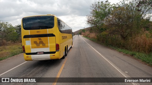 Viação Itapemirim 8801 na cidade de Campanário, Minas Gerais, Brasil, por Everson Marini. Número da foto: #9280214.