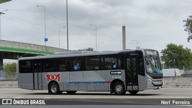 Auto Viação 1001 RJ 108.1198 na cidade de Niterói, Rio de Janeiro, Brasil, por Neri  Ferreira. ID da foto: 9282584.