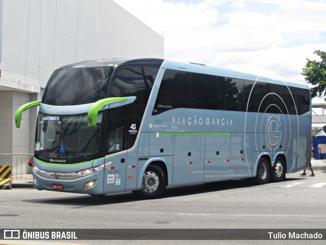 Viação Garcia 8424 na cidade de Rio de Janeiro, Rio de Janeiro, Brasil, por Tulio Machado. Número da foto: #9281908.