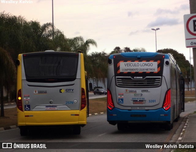 City Transporte Urbano Intermodal Sorocaba 2579 na cidade de Votorantim, São Paulo, Brasil, por Weslley Kelvin Batista. ID da foto: 9280064.