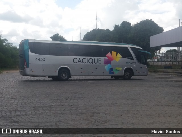 Cacique Transportes 4450 na cidade de Cruz das Almas, Bahia, Brasil, por Flávio  Santos. Número da foto: #9279999.