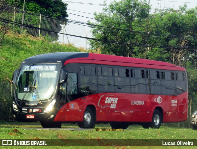 Londrisul Transportes Coletivos 8004 na cidade de Londrina, Paraná, Brasil, por Lucas Oliveira . Número da foto: #9281707.