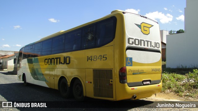 Empresa Gontijo de Transportes 14845 na cidade de Araçuaí, Minas Gerais, Brasil, por Juninho Nogueira. ID da foto: 9281948.