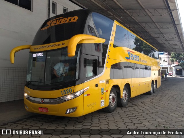 Severo Turismo 1520 na cidade de Ipatinga, Minas Gerais, Brasil, por André Lourenço de Freitas. Número da foto: #9282409.