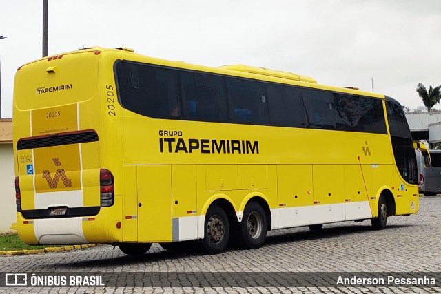 Viação Itapemirim 20205 na cidade de Campos dos Goytacazes, Rio de Janeiro, Brasil, por Anderson Pessanha. Número da foto: #9282118.