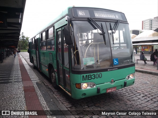 Auto Viação Mercês MB300 na cidade de Curitiba, Paraná, Brasil, por Mayron Cesar  Colaço Teixeira. Número da foto: #9281485.